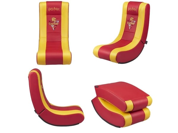 SuBsonic Harry Potter Junior Rock'n Seat - Spillestol - ergonomisk - syntetisk skinn