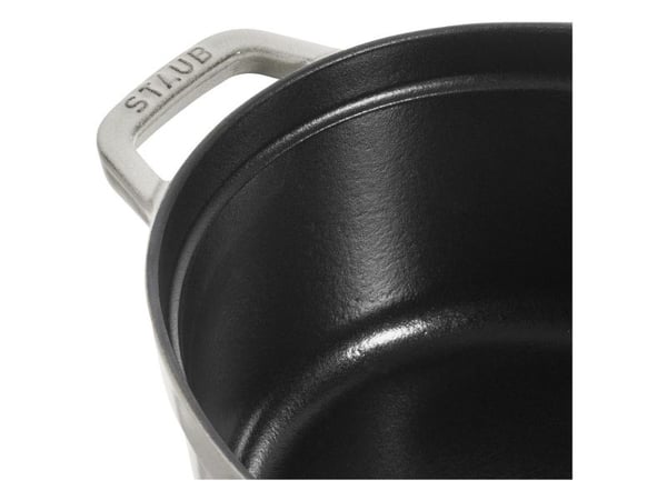 ZWILLING STAUB LA COCOTTE, Grytfrom, Oval, Gjutjärn, 4 personer, Keramiska, gas, halogen, Induktion, Gjutjärnsplattor, Vit