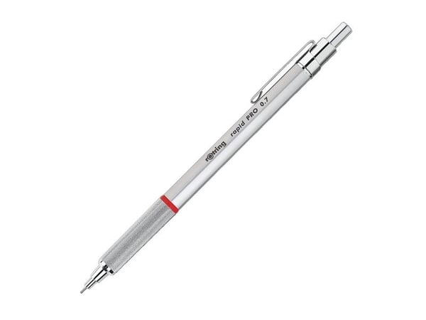 Rotring 1904256, Uttrekkbar med festeklemme, Krom, Sølv, Metall, 0,7 mm