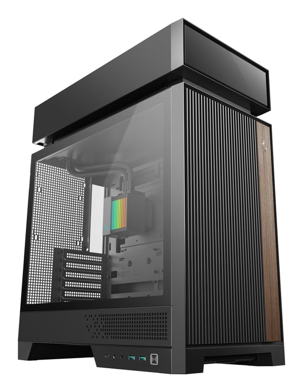 DeepCool CL6600 miditornikotelo, ATX, karkaistu lasi + 360 mm AIO, musta