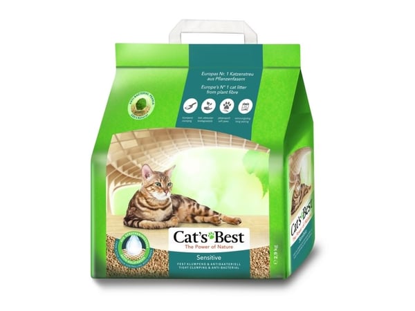 CAT’S BEST Sensitive, Granuler, 2,9 kg, 8 l