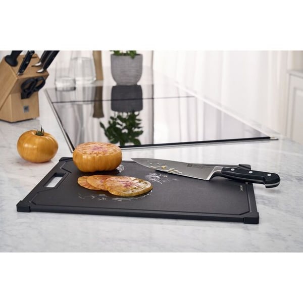 ZWILLING Puukuituinen keittiön lauta - 31 x 21,5 cm, musta