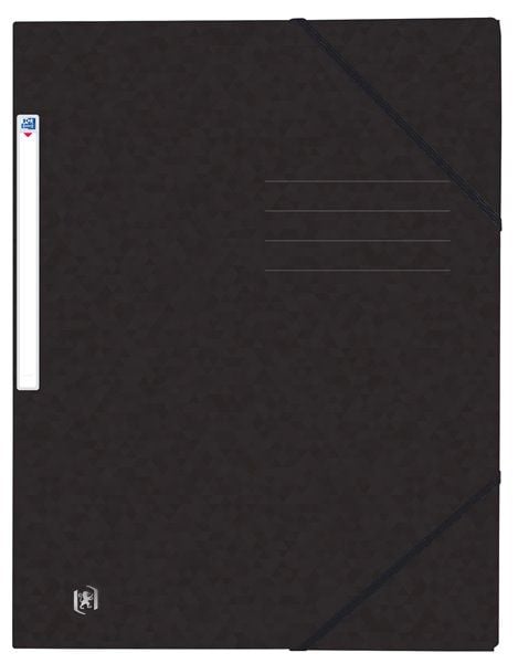 Oxford 400116306, Konvoluttmappe, A4, Fotoark kartong, Svart, 200 ark, 390 g/m²