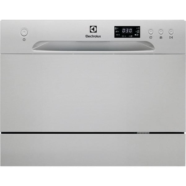 Electrolux ESF2400OS - Bänkdiskmaskin - bredd: 55 cm - djup: 50 cm - höjd: 43,8 cm - Rostfritt stål - 52 dB