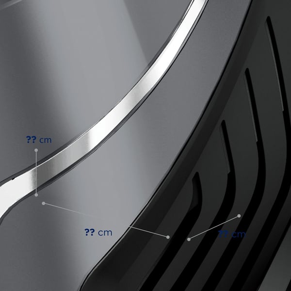 BISSELL CrossWave C6 3569N Select - Støvsuger - pinne - uten pose - uten kabel - black/blue/titanium
