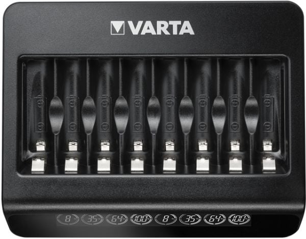 Varta LCD MULTI CHARGER+ - 4 t batterilader - (for 8xAA/AAA)