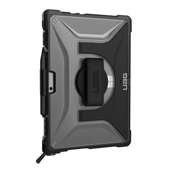 UAG Plasma Series Rugged Case for Surface Pro 9 - Plasma Series w/ Handstrap and Shoulder Strap- Clear - Baksidedeksel for nettbrett - is - for Mic...