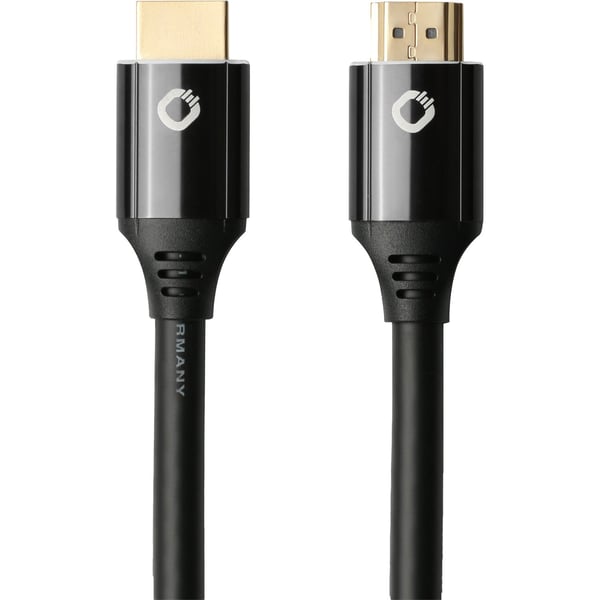 OEHLBACH Black Magic MKII, 5 m, HDMI Type A (Standard), HDMI Type A (Standard), 3D, 48 Gbit/s, Svart