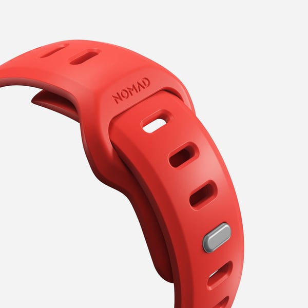 Nomad Tempo Band, Band, Smartklokke, Rød, Apple, 41mm / 42mm, Gummi