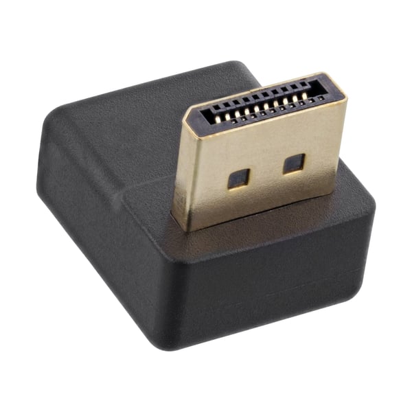 InLine 17199U, DisplayPort, DisplayPort, Svart