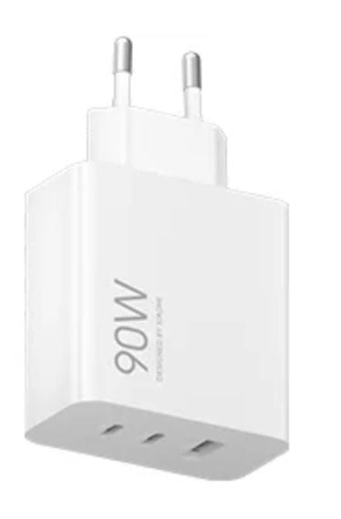Xiaomi BHR087MEU strømadapter 90W HyperCharge 3 porter EU hvit