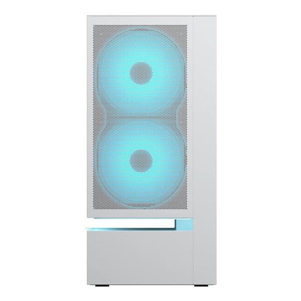 COUGAR CGR-2DA4W-M, Midi Tower, PC, Vit, ATX, CEB, micro ATX, Mini-ITX, Glas, Stål, Spela