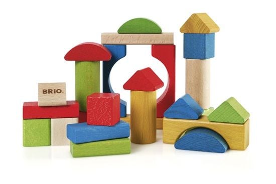 BRIO 30114 Värilliset rakennuspalikat (25 kpl)