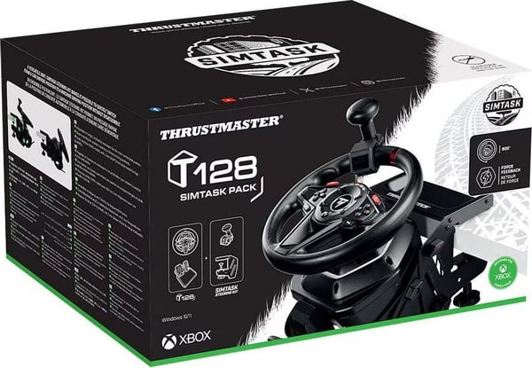 ThrustMaster T128 SimTask Pack - Ratt og pedalsett - PC, Xbox