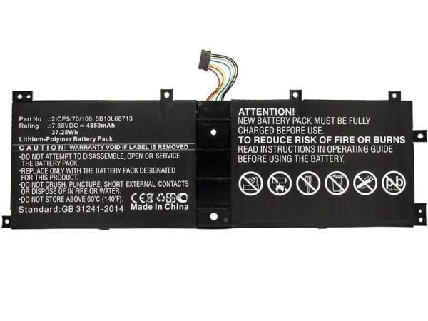 CoreParts - Batteri til bærbar PC - litiumpolymer - 4850 mAh - 37 Wh - svart