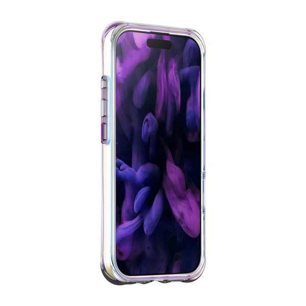 Laut Aero Holo - Baksidedeksel for mobiltelefon - MagSafe-samsvar - polykarbonat, termoplast-polyuretan (TPU) - holo pearl - for Apple iPhone 17 Pro