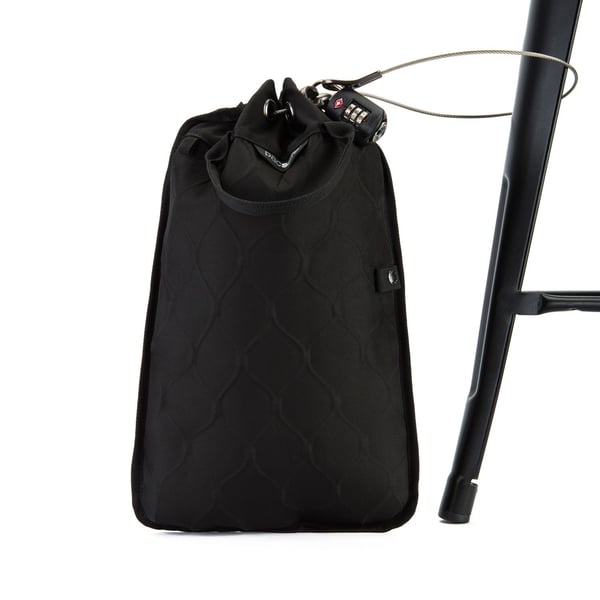 Pacsafe Travelsafe 5L GII portabelt kassaskåp, svart