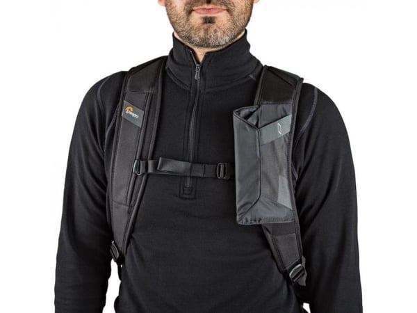 Lowepro DroneGuard BP 250, Reppu, Mikä tahansa tuotemerkki, Olkahihna, Notebook-lokero, Musta, Harmaa