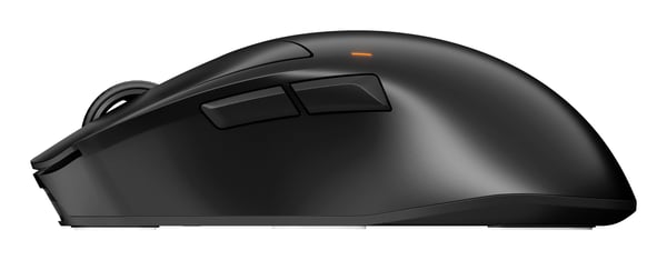 be quiet! Dark Perk Ergo, högerhand, Optisk, RF Wireless + USB Type-C, 32000 DPI, 0,125 ms, Svart