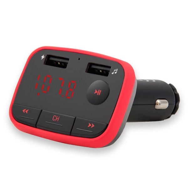 FM-sändare Elmak FM-sändare SAVIO TR-10 Bluetooth, laddare-SAVIO TR-10
