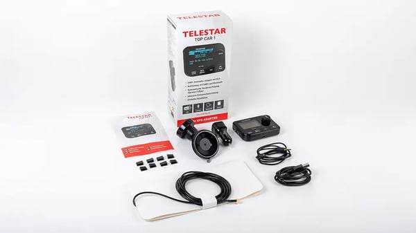 Telestar 5100001, Bil, Digitalt, DAB+, LCD, 5,84 cm (2.3"), 3,5 mm