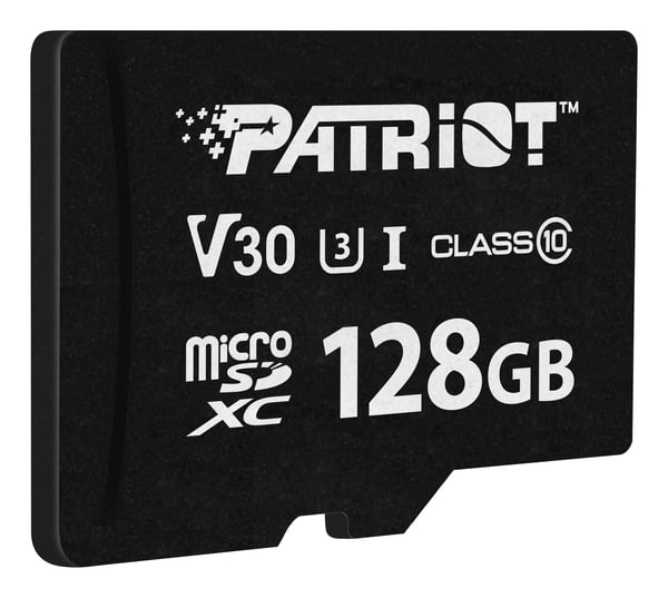 Patriot Memory VX Series, 128 GB, MicroSDXC, Luokka 10, UHS-I, 90 MB/s, 80 MB/s