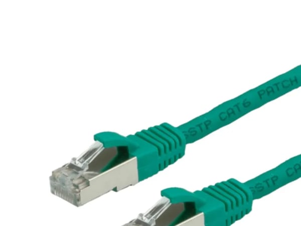 VALUE 21991283, 10 m, Cat6, S/FTP (S-STP), RJ-45, RJ-45, Grön