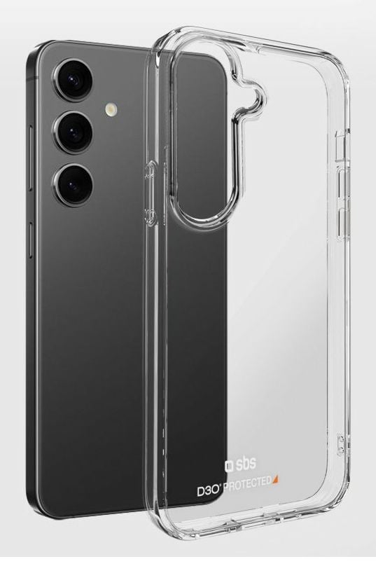 SBS TED3OCOVSAS24, Suojus, Samsung, S24, 15,8 cm (6.2"), Läpinäkyvä
