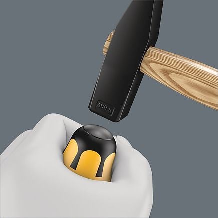 Wera 05018272001, 31,7 cm, Sort/gul
