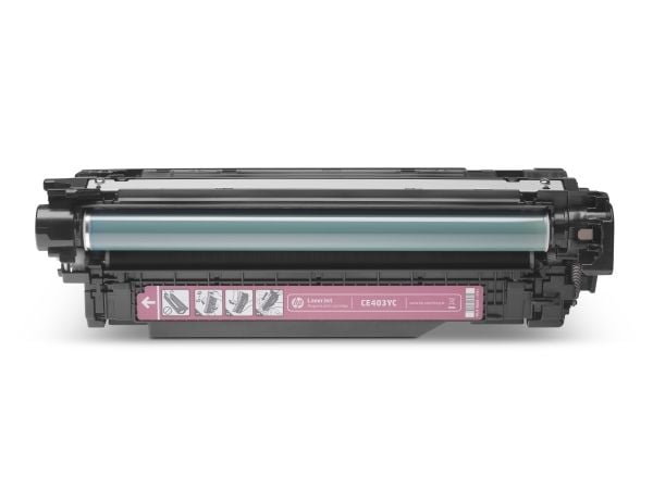 HP 507Y Mgn Opt Contr LJ Toner Crtg, 6000 sider, Fiolblå, 1 stykker