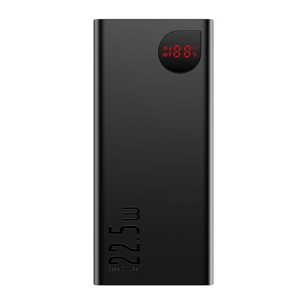 Baseus PPAD070101 -varavirtalähde 20 000 mAh 22,5 W 2 USB-A-liitäntää 1 USB-C-liitäntä, sort
