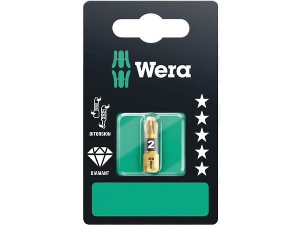 Wera 855/1 BDC SB SiS 05073338001 Poikkileikkaava terä PZ 3 Työkaluteräs Timanttipinnoitettu D 6,3 1 kpl