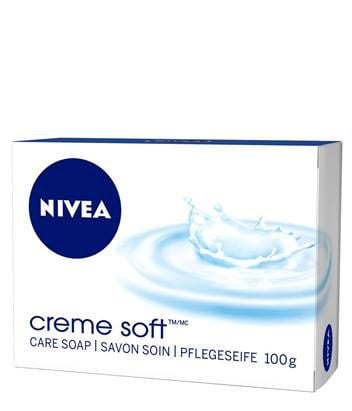 NIVEA 80608 Soft palasaippua 100 g, manteliöljy