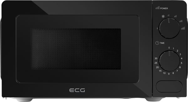 ECG MTM 1774 BE, Bänkdiskmaskin, Enbart mikrovågsugn, 17 l, 700 W, Rotations-, Svart