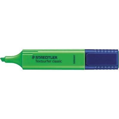 Tekstmarker Staedtler 364 grøn Textsurfer Classic - (10 stk.)