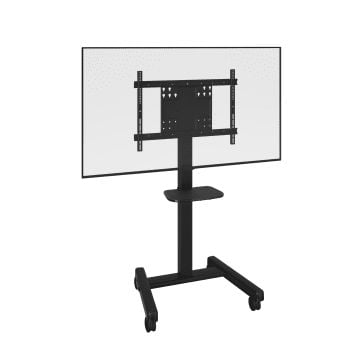 Chief FIT Series - Vagn - för interaktiv platt skärm - mobil - svart - skärmstorlek: 55"-86"