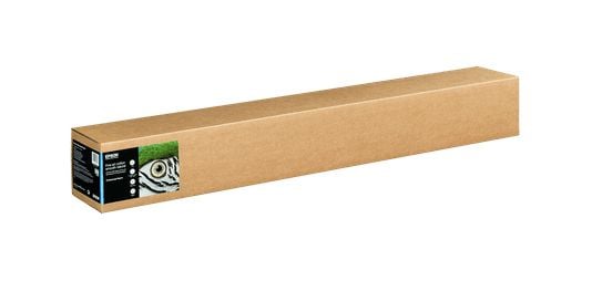 Epson Fine Art Cotton Smooth Natural II, 44" x 15m, 15 m, 111,8 cm, Tasainen, 7,62 cm, 111,8 cm (44"), 490 µm