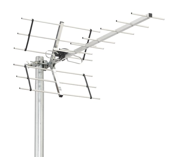 Triax DIGI 14 - Antenn - TV - 13.5 dBi, 11,1 dBi (för 602 MHz), 11,5 dBi (för 694 MHz), 10,9 dBi (för 474 MHz) - utomhus
