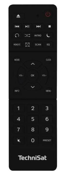TechniSat DIGITRADIO 372 CD BT, Kjøkken, Analog og digital, DAB, DAB+, FM, 87,5 - 108 MHz, 174 - 240 MHz, 10 W