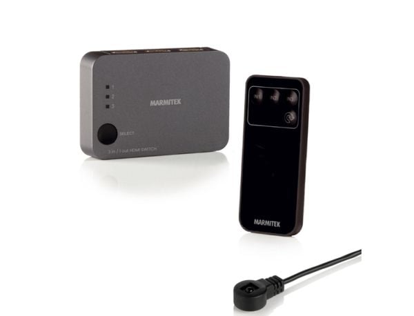 Marmitek Connect 310 UHD 2.0, HDMI, 2.0b, Sort, 18 Gbit/s, 600 MHz, 2560 x 2048 piksler