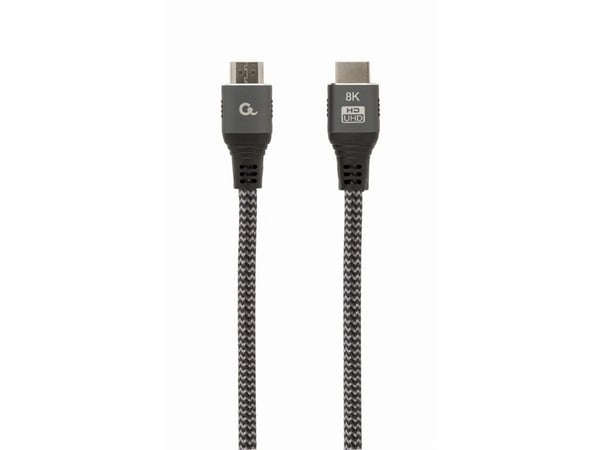 Cablexpert Select Plus Series - Ultra High Speed - HDMI-kabel med Ethernet - HDMI hann til HDMI hann - 3 m - skjermet - støtter 21:9 kinosideforhol...