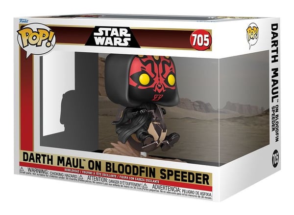 Funko Rides Deluxe SW Darth Maul on Bloodfin