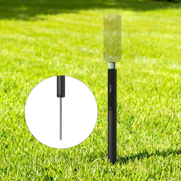 SmallRig Selfie Stick, kamera, Svart, Blå, Varje varumärke, Aluminium, Rostfritt stål, 201,2 g, 151,8 cm
