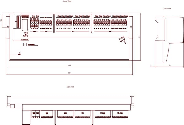 Siemens 6ES76555PX311XX0 6ES7655-5PX31-1XX0 SPS-servicepaket, 130 mm, 350 mm, 80 mm, 800 g
