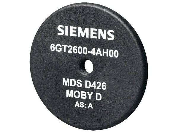 Siemens Indus.Sector Transponder 2000Byte 6GT2600-4AH00 Typ av elektriskt tillbehör annat, Typ av mekaniskt tillbehör Nyckel, Typ av dokumentation ...