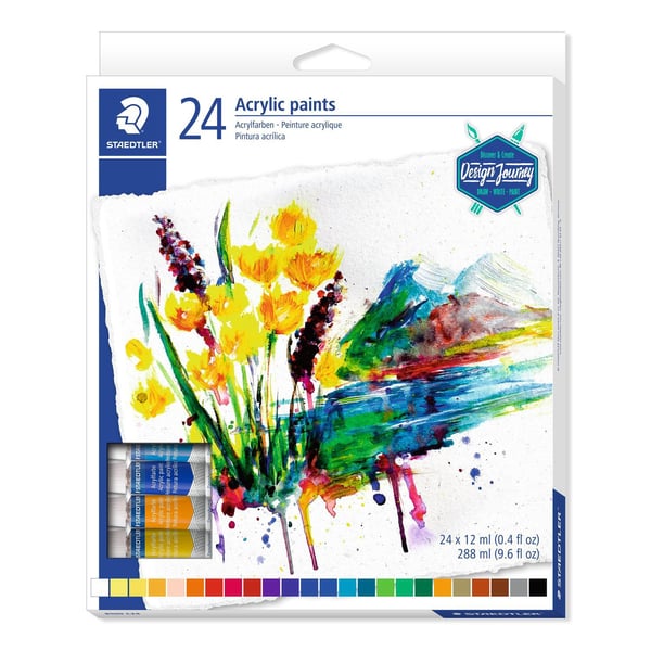 Staedtler 8500, 12 ml, Multi, Tvättbar, Rör