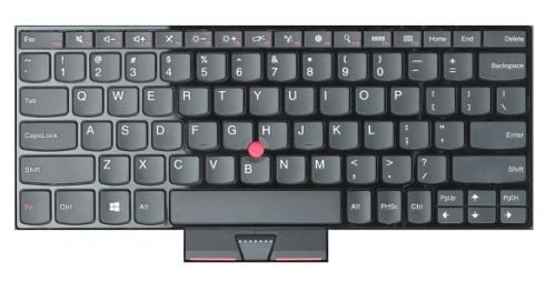 Lenovo 04W2935, Tangentbord, Dansk, Lenovo, ThinkPad S230u