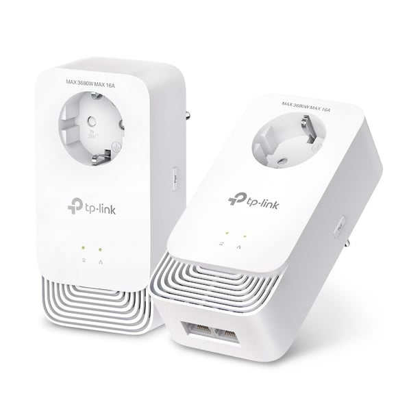 TP-Link PG2400P KIT, 1428 Mbit/s, Type E / F, Gigabit Ethernet, 10,100,1000 Mbit/s, G.hn, 300 m