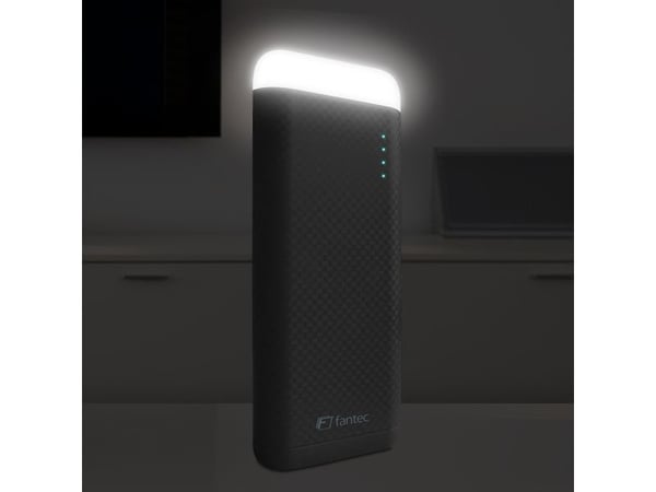 FANTEC RBP-100HL - Tehopankki - 10000 mAh - 36 Wh - 2 ulostuloa (USB) - kaapelissa: Micro-USB, USB - lajittelu