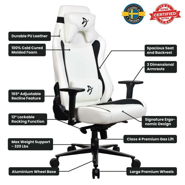 Arozzi Vernazza XL SoftPU? - White